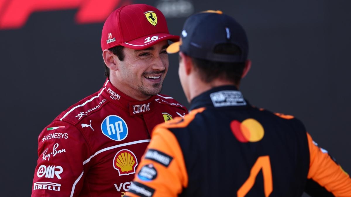 Leclerc ci crede: "Ora mettiamo pressione alle McLaren!". Norris gasato: "Mi godo il momento!"