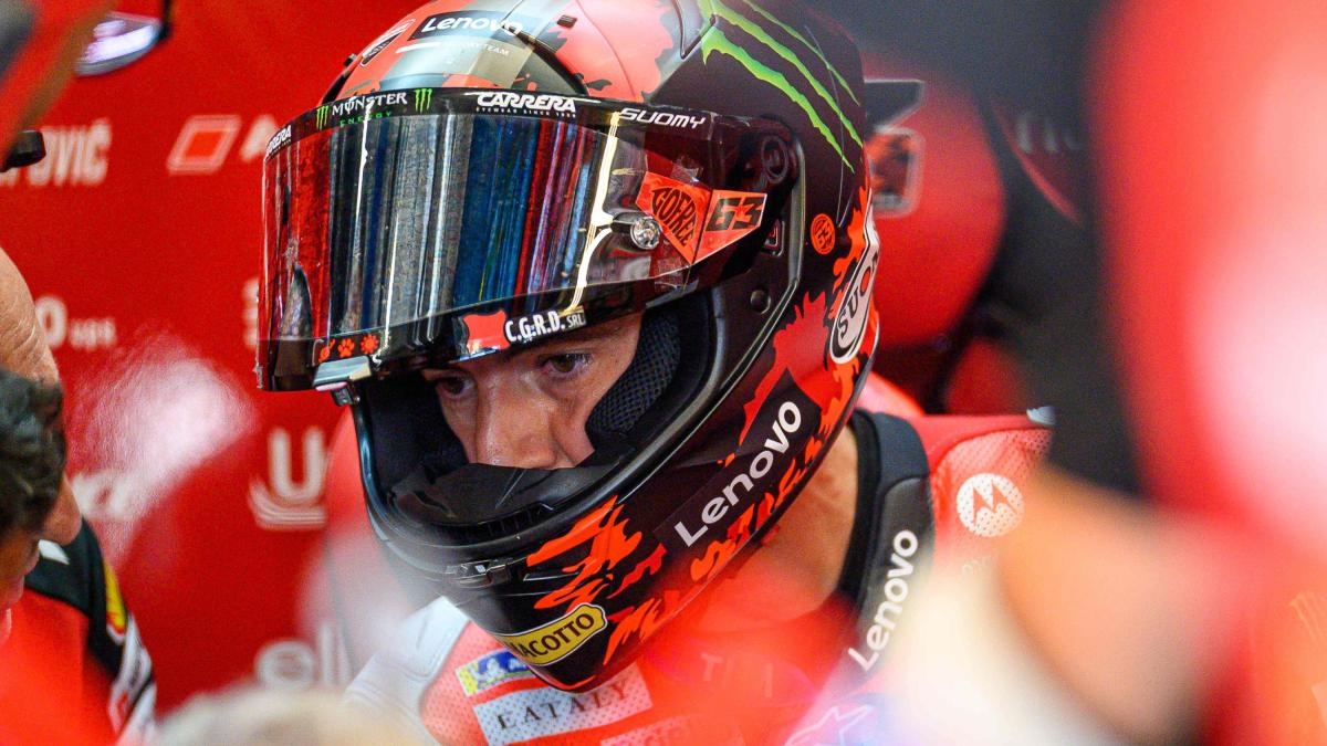 Bagnaia: "Bir şeylerin ters gittiğini hemen hissettim. Üç tur sonra lastik gitmişti."