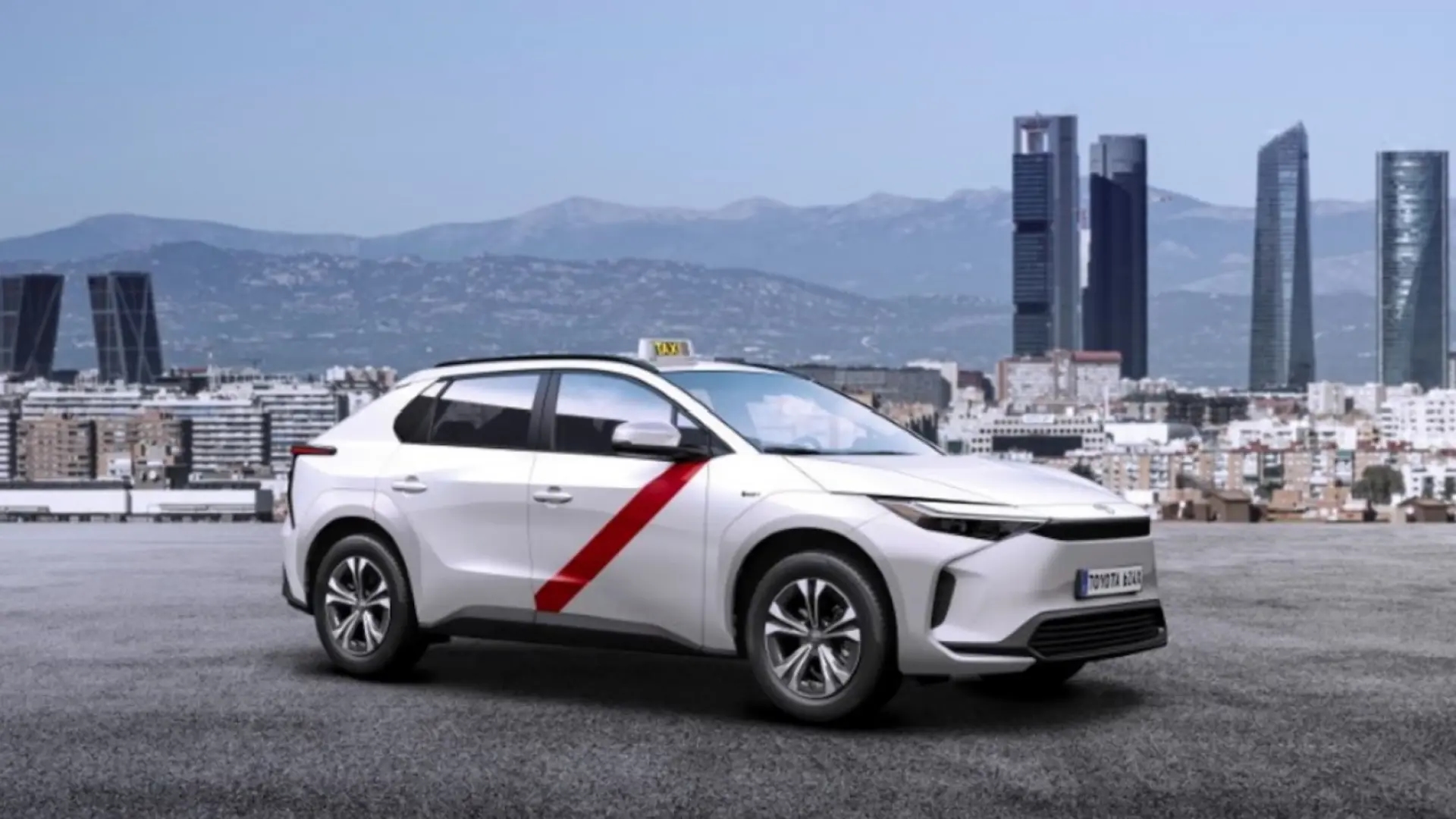 Bent u taxichauffeur, let dan op het nieuwe model dat Toyota onlangs heeft goedgekeurd.