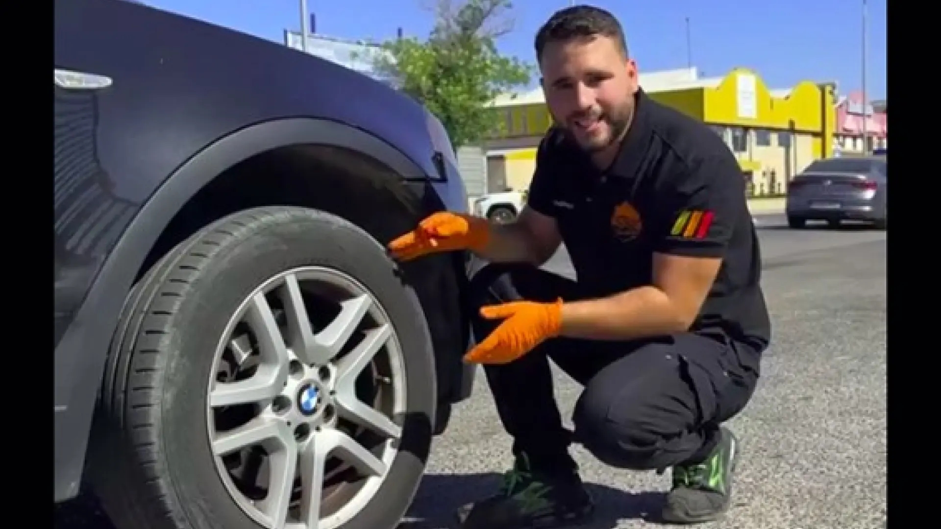 Juan José Ebenezer, a tire puncture expert, warns: "The steering will be stickier."