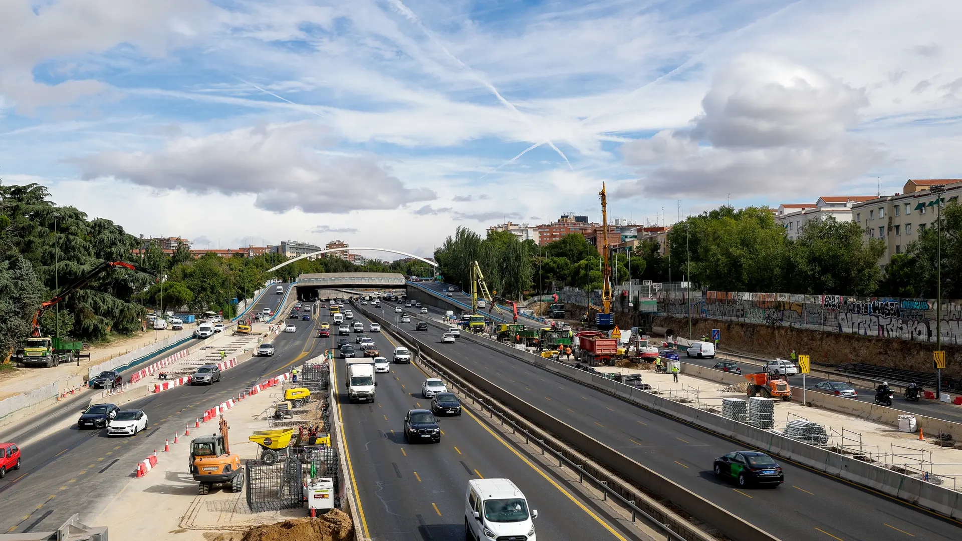 Le soluzioni presentate dal Comune di Madrid per mitigare gli ingorghi dovuti ai lavori di costruzione