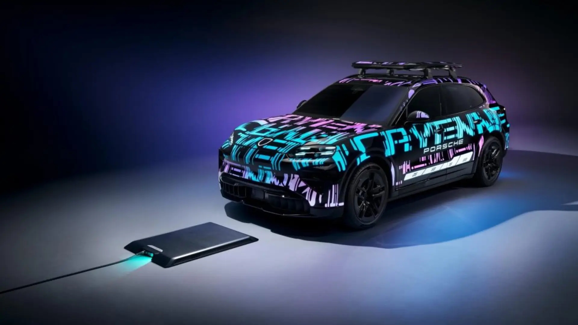 Este é o novo carro elétrico da Porsche que carrega como um celular.