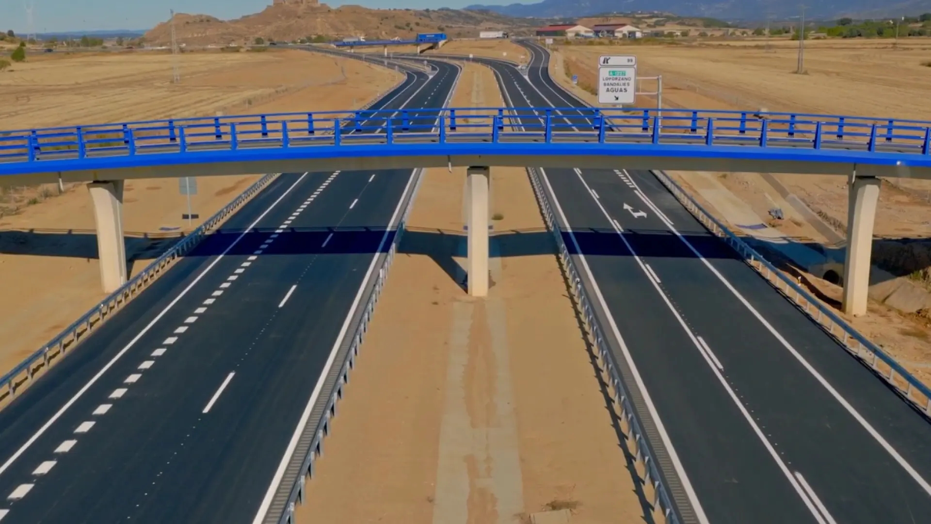 The Spanish highway that opens on October 1st after decades of construction
