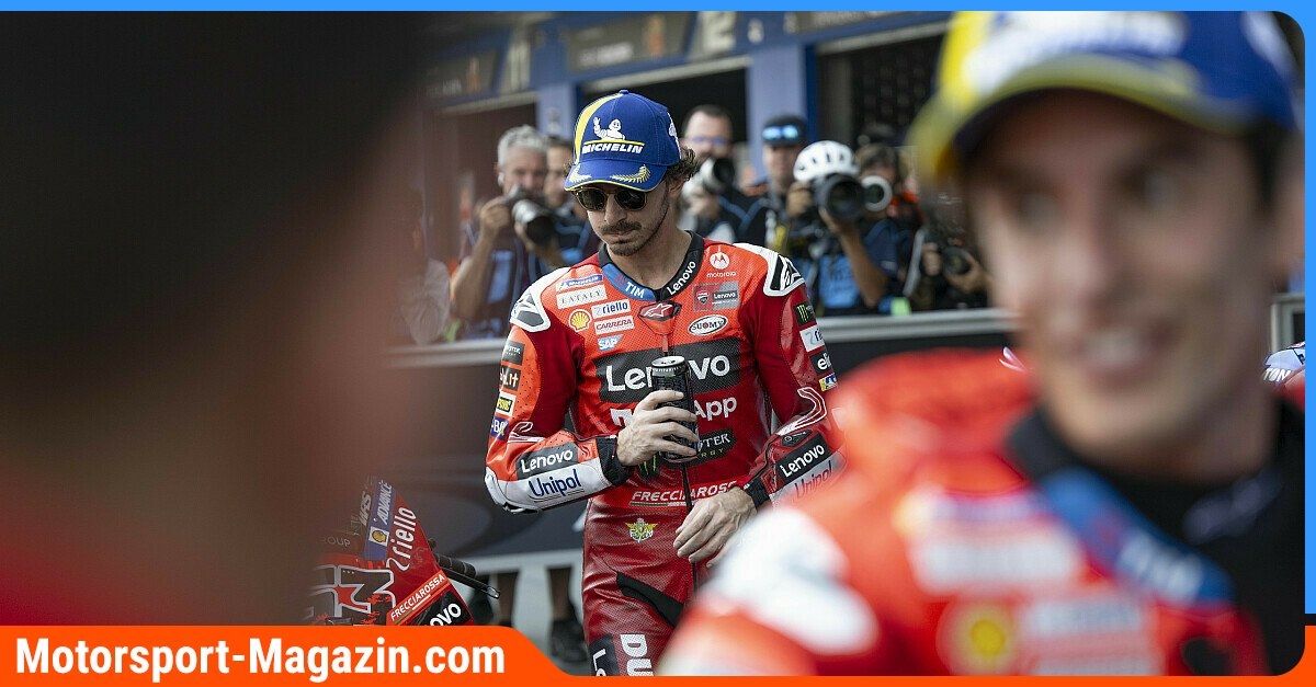 MotoGP - Marc Márquez é duro: Francesco Bagnaia, colega da Ducati MotoGP, não lhe interessa