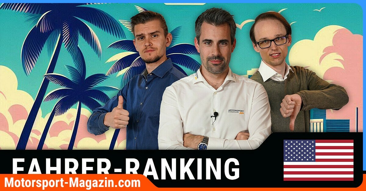 Formel 1 - Fahrer-Ranking Miami: Alle Formel-1-Piloten entt�uschen? Nur ein Williams fordert Piastri