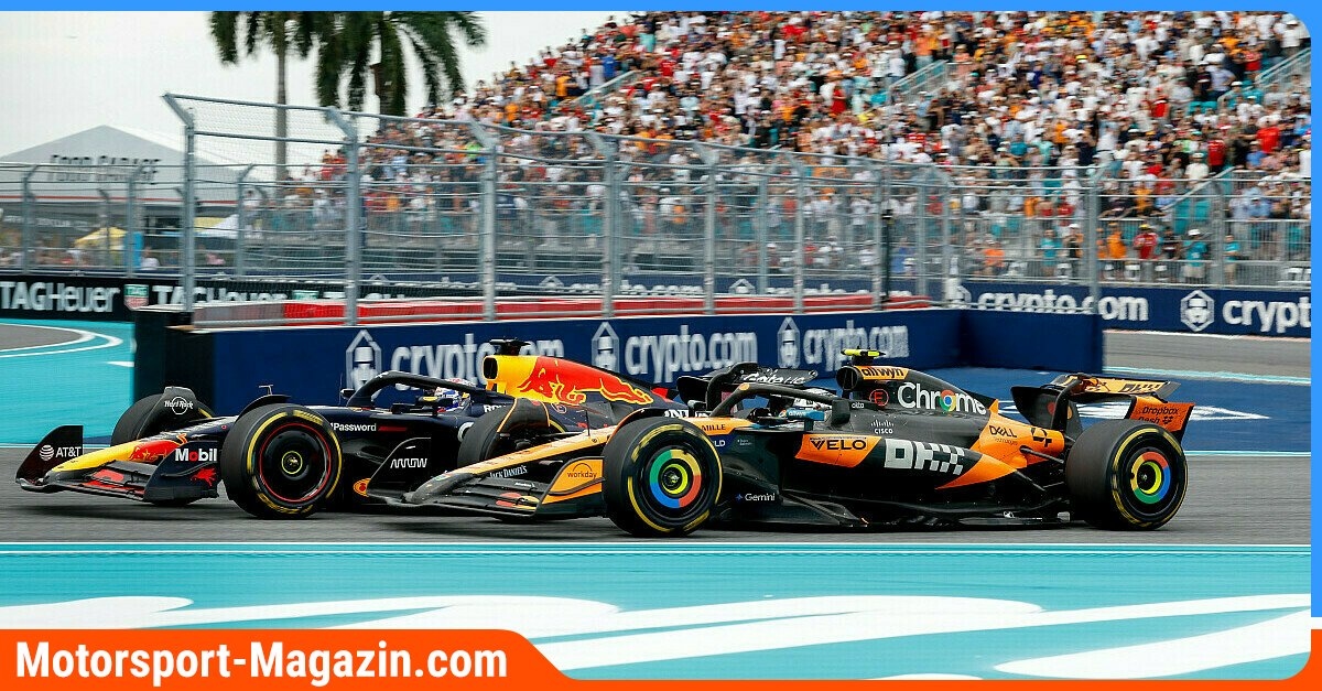 Formel 1 - Formel-1-Analyse - Wirklich nicht clever: Wie Verstappen & Norris ihr Miami-Rennen ruinierten
