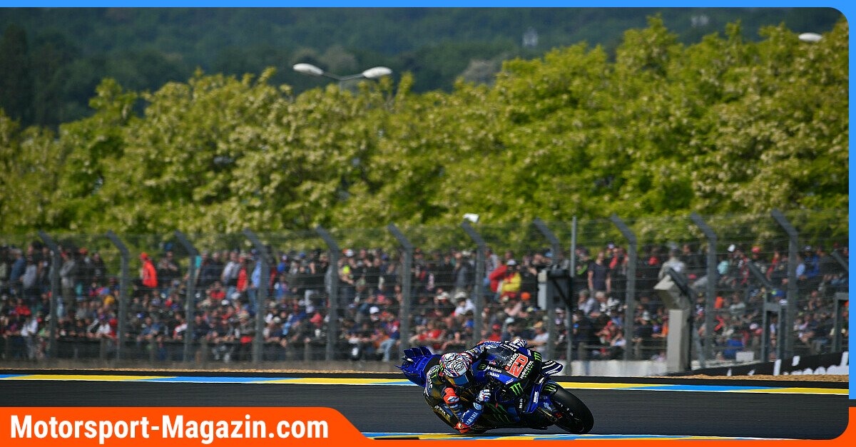 MotoGP - Fabio Quartararo z szeroką klatką piersiową MotoGP w Le Mans: Jeszcze silniejszy niż w Jerez!