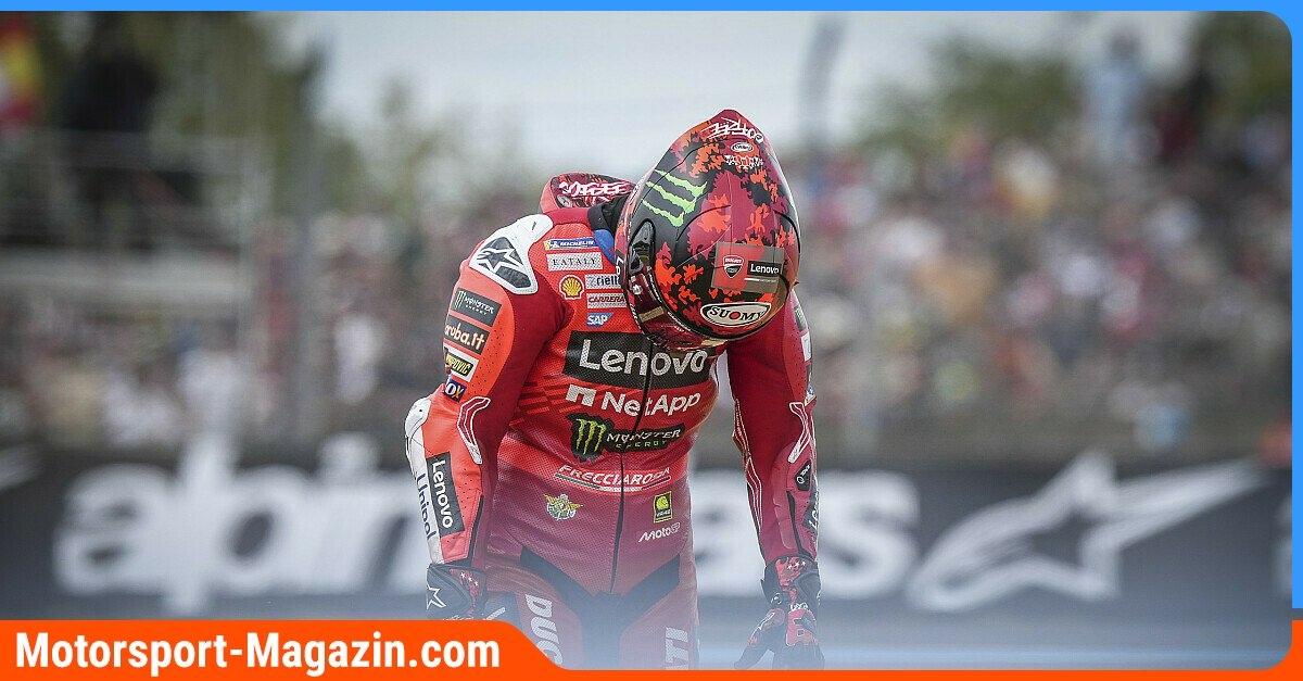 MotoGP - Após acidente de MotoGP em Le Mans - Francesco Bagnaia faz um balanço da GP25: Nenhuma melhora!