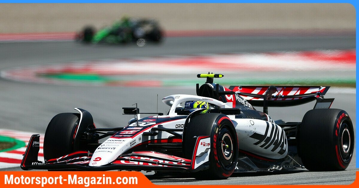 Formula 1 - 10-second penalty and trouble with Verstappen: Bearman and Haas without a chance of scoring points in Spain