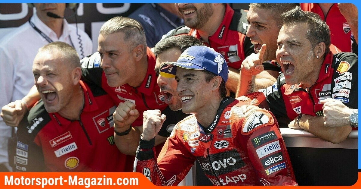 MotoGP - Marc Márquez y Ducati se ríen de las derrotas en MotoGP: ¡Crisis, qué crisis!?