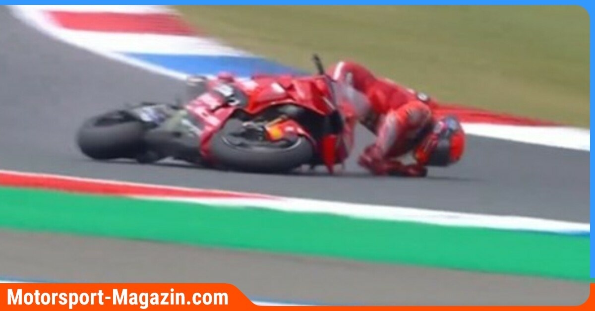 MotoGP – ¡Marc Márquez sufre una fuerte caída en la primera sesión de entrenamientos libres del MotoGP en Assen!