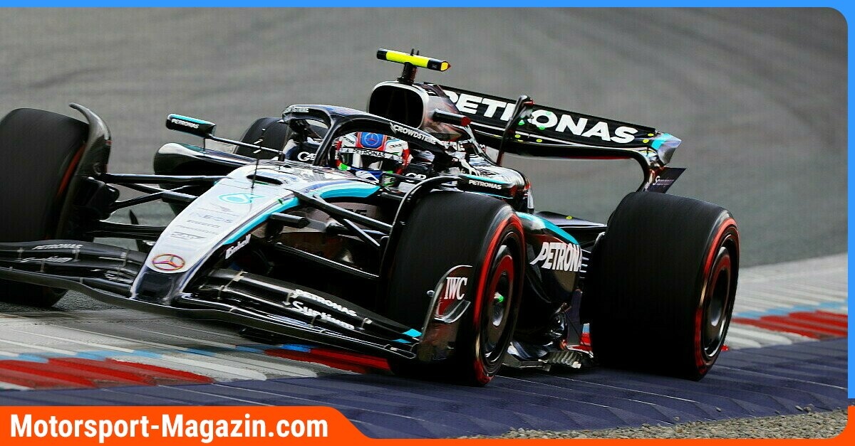 Formula 1 - Mercedes drama in Formula 1 qualifying: Kimi Antonelli pushed off the track in the pit lane!