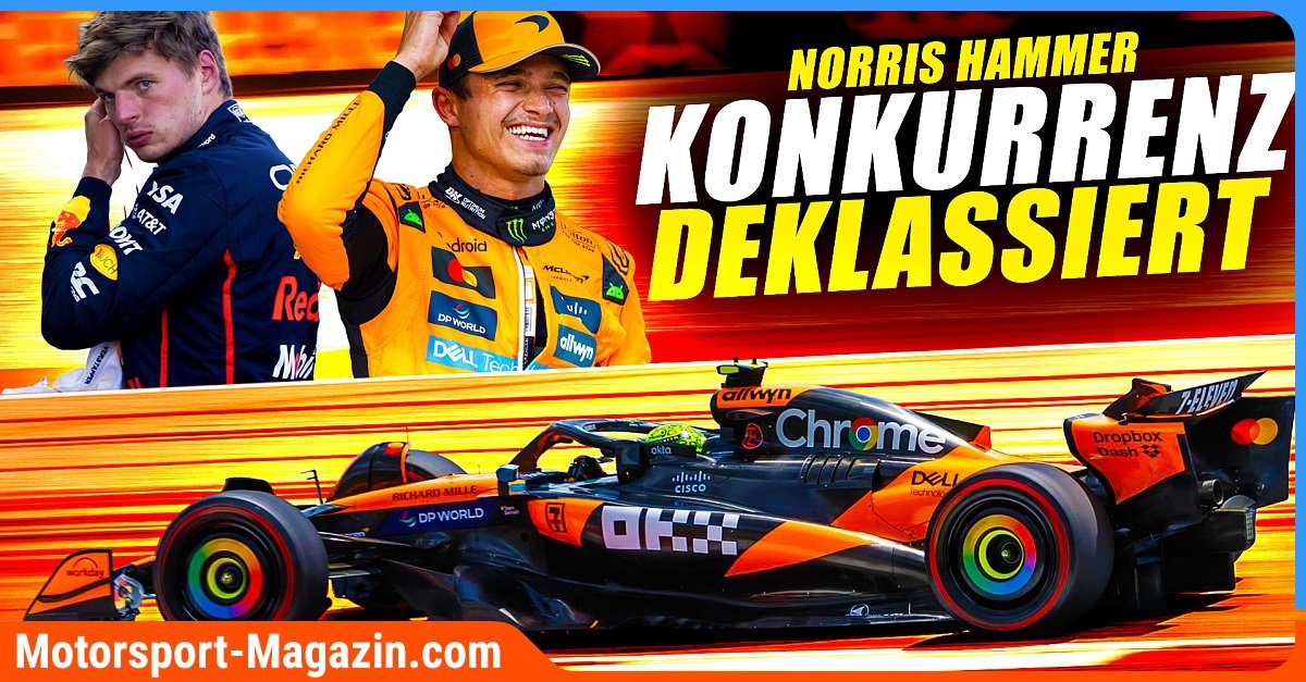 Formula 1 - Video: Mega lead for Norris! McLaren outclasses F1 rivals