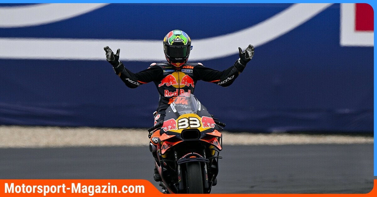 MotoGP - Brad Binder in the MotoGP crisis: This is what the KTM star is currently struggling with