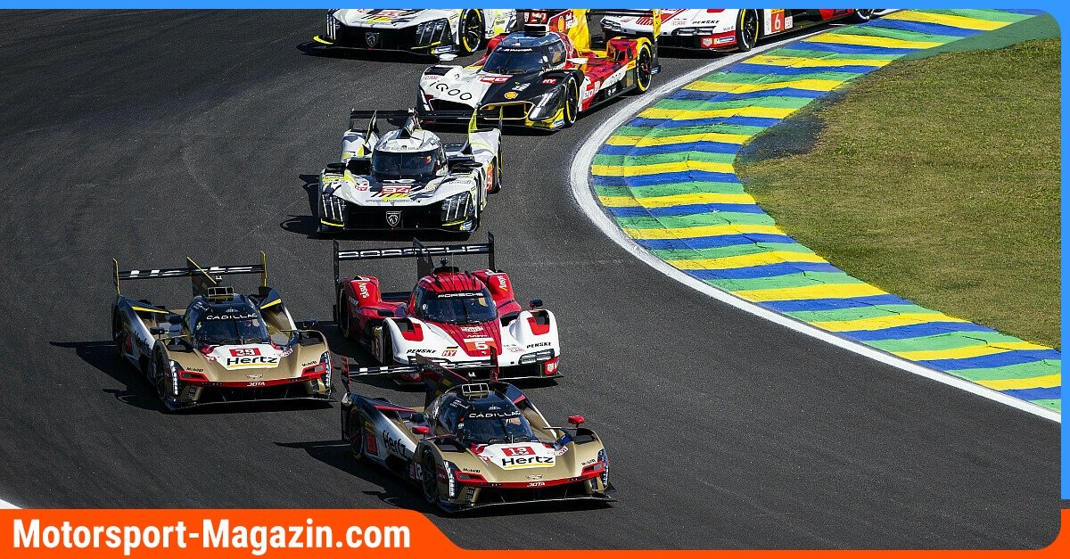 WEC: Cadillac прерывает победную серию Ferrari в Сан-Паулу — Шумахер выводит Alpine в топ-10