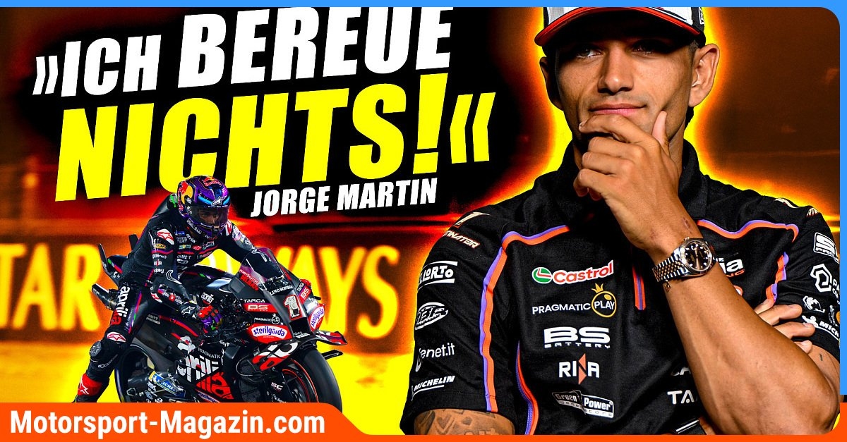 MotoGP - Video: Jorge Martin 2026 ad Aprilia: l'amore per la MotoGP ha un aspetto diverso