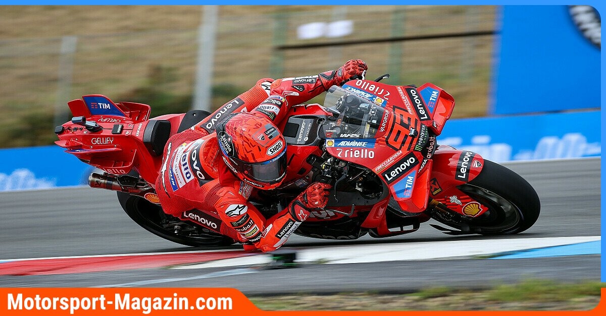 MotoGP - Marc Marquez domina le prove libere bagnate della MotoGP, Jorge Martin brilla a Brno