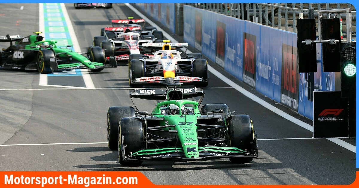 Formula 1 - Scontro tra Hülkenberg e Stroll in pit lane: la Sauber riceve il rimprovero dei commissari