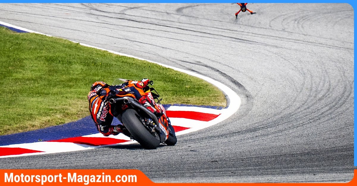 MotoGP - Spielberg'deki Avusturya GP: Red Bull Drone 1, Jonas Folger'ı bir MotoGP motosikletinde takip ediyor