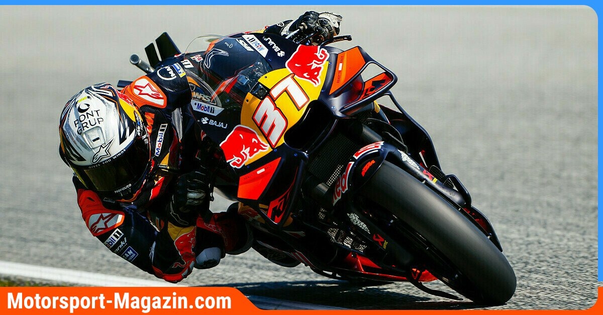 MotoGP - Pedro Acosta sets fastest time in the first free practice session of the MotoGP in Barcelona