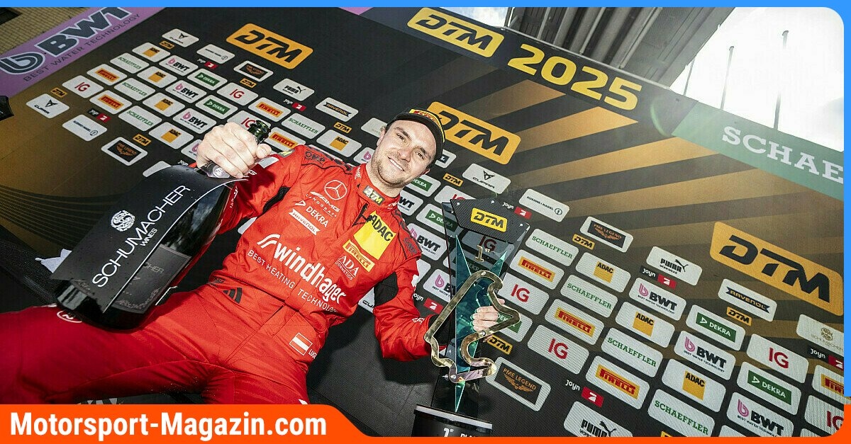 Favorito ao título do DTM, Lucas Auer, em entrevista exclusiva: "Estou menos aquecido hoje"