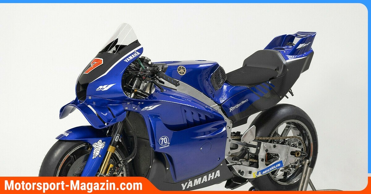 MotoGP - This is Yamaha's new MotoGP bike: All information about the V4 engine and the Misano wildcard