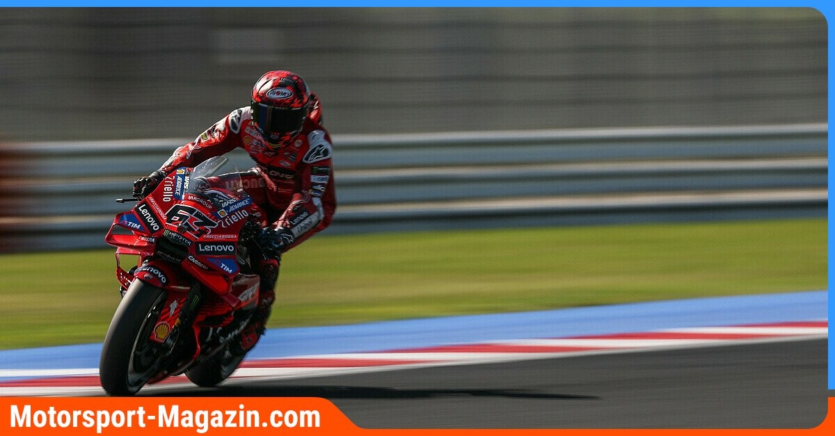 MotoGP - Francesco Bagnaia returns! Best time in the first MotoGP free practice session at Motegi