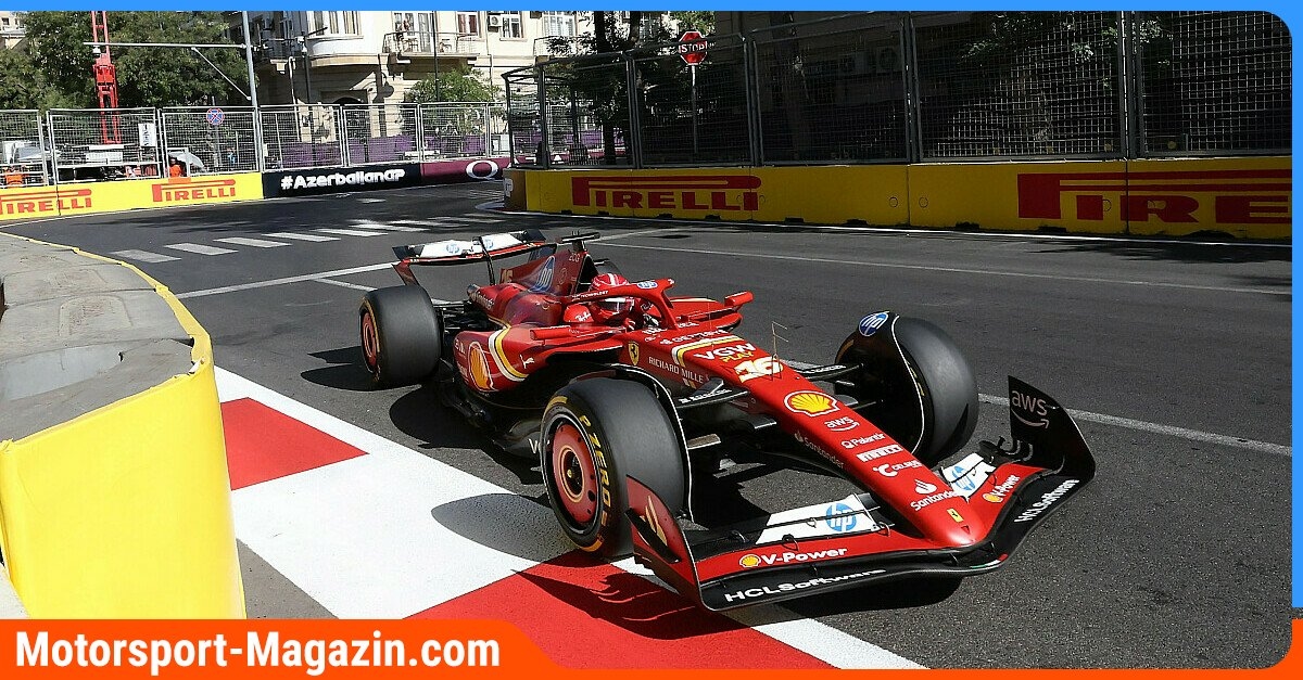 Formula 1 LIVE today: 1st practice in Baku is back on - All news in the live ticker