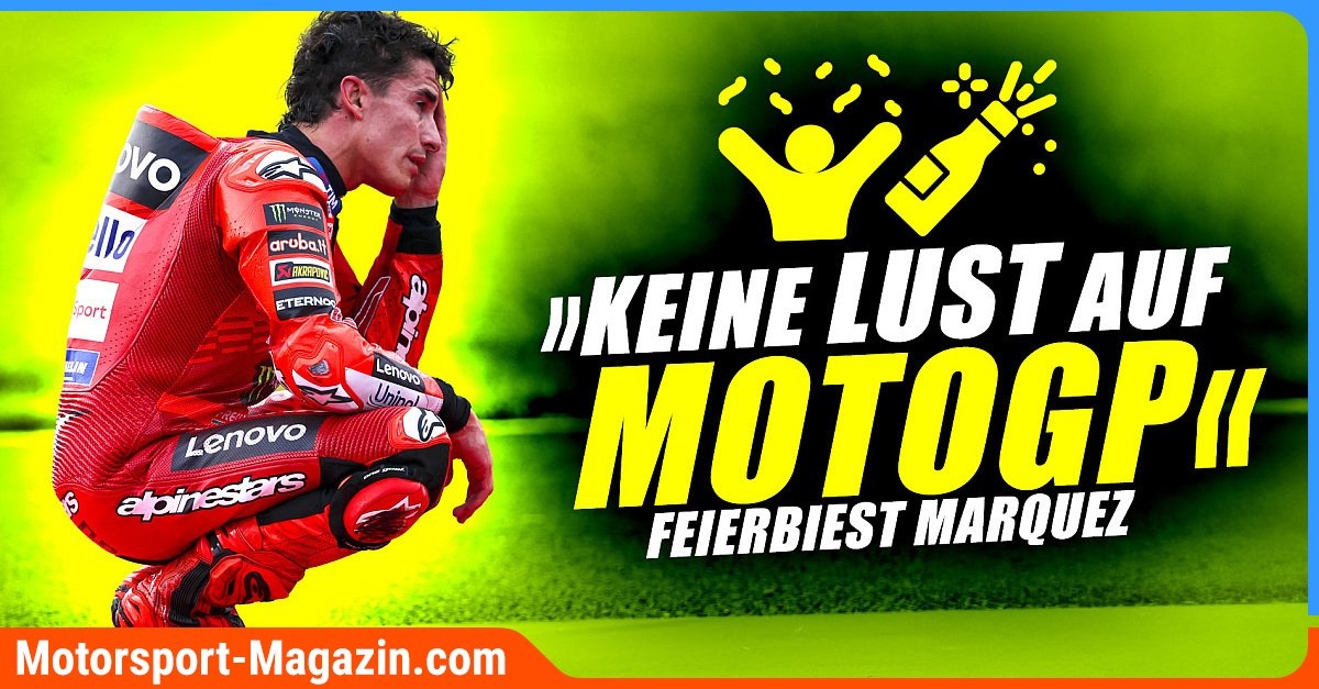 MotoGP - Video: Marc Marquez' WM-Kater: Keine Lust auf MotoGP-Rennen!