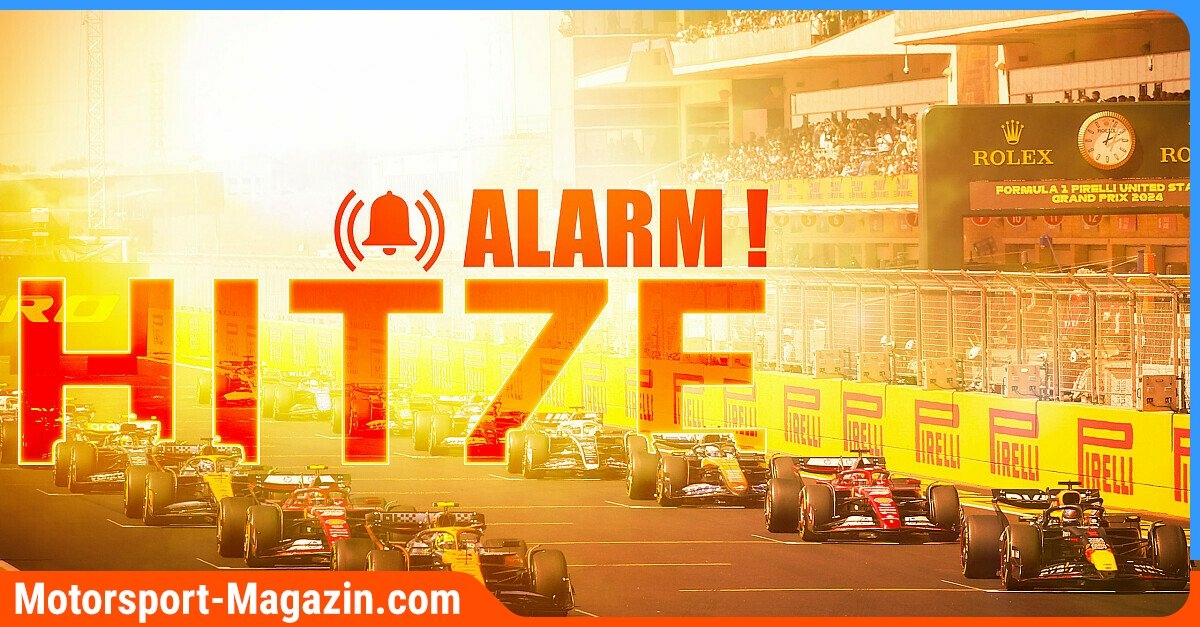 Formula 1 - Too hot! Formula 1 triggers weather alarm again in Austin