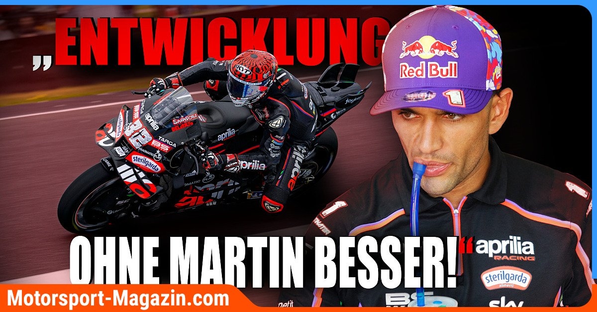 MotoGP — долгое отсутствие Хорхе Мартина в MotoGP даже на руку Aprilia? Тест-пилот видит преимущество.