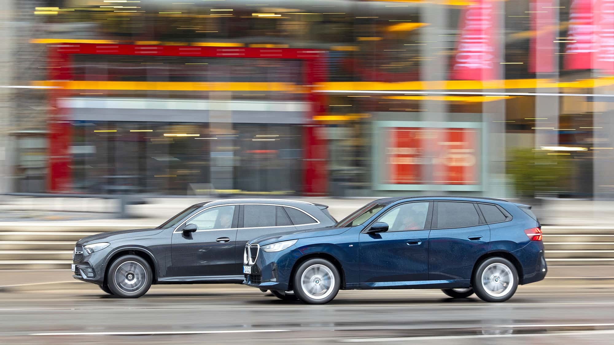 BMW X3 20d und Mercedes GLC 220d im Vergleich: Sparsame Allrad-SUV mit Vierzylinder-Diesel im Test