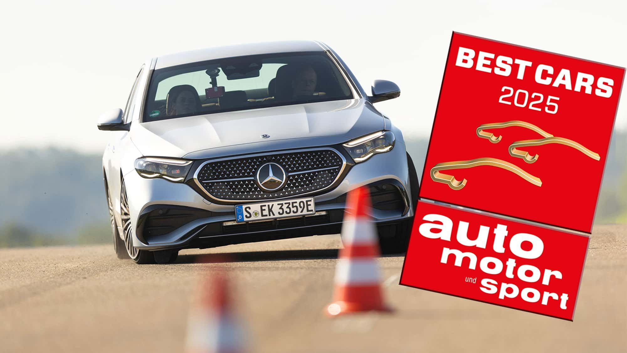 Vincitrice del premio Best Cars, Mercedes E 400 e 4Matic testata: questa E si guida in modo efficiente e piacevole