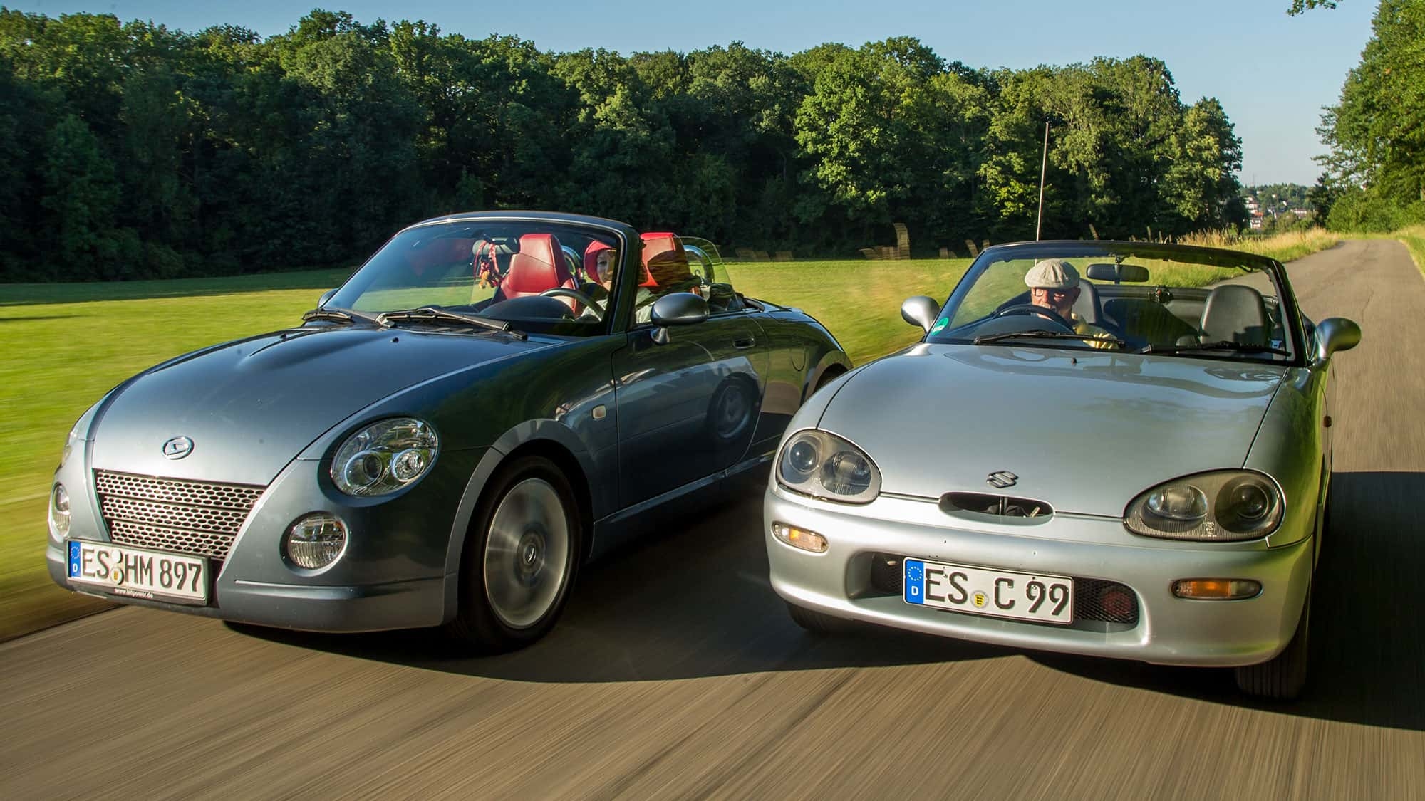 Daihatsu Copen e Suzuki Cappucino: dois Kei Car Roadsters para um grande prazer de dirigir