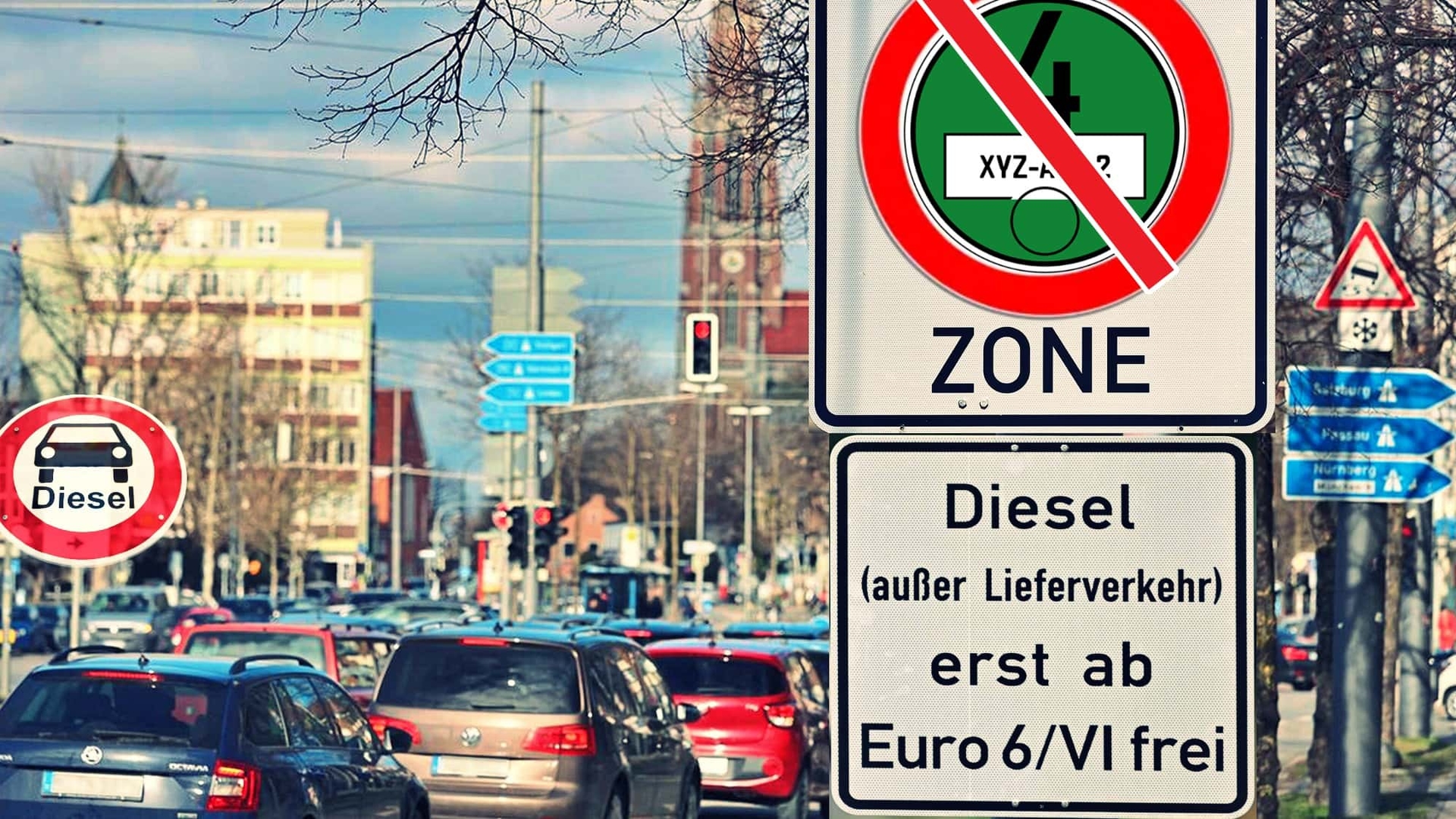 Was gilt in den 37 Umweltzonen?: Fahrverbot droht trotz grüner Plakette und Euro 5
