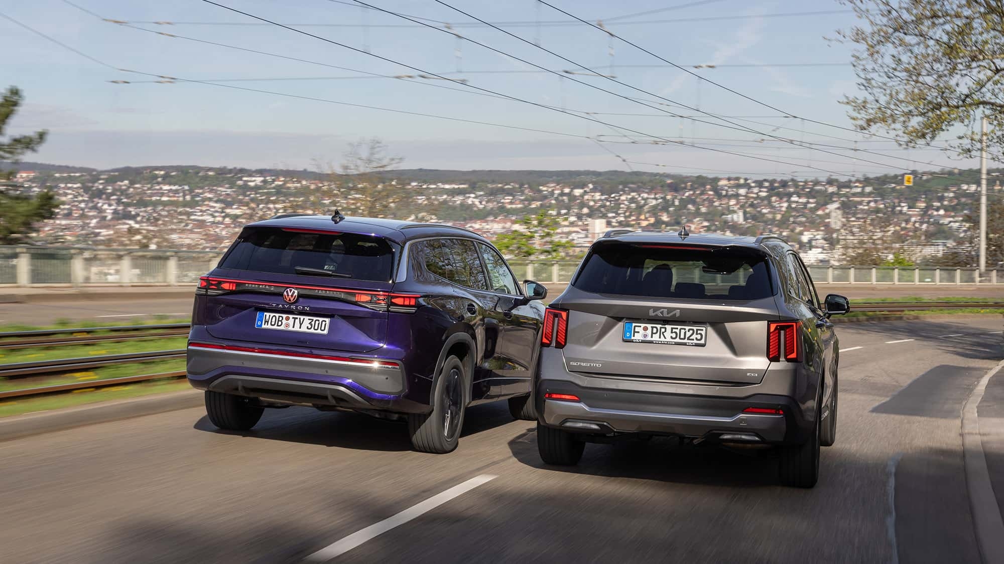 Kia Sorento и VW Tayron на тесте: Германия против Южной Кореи в универсальной дуэли
