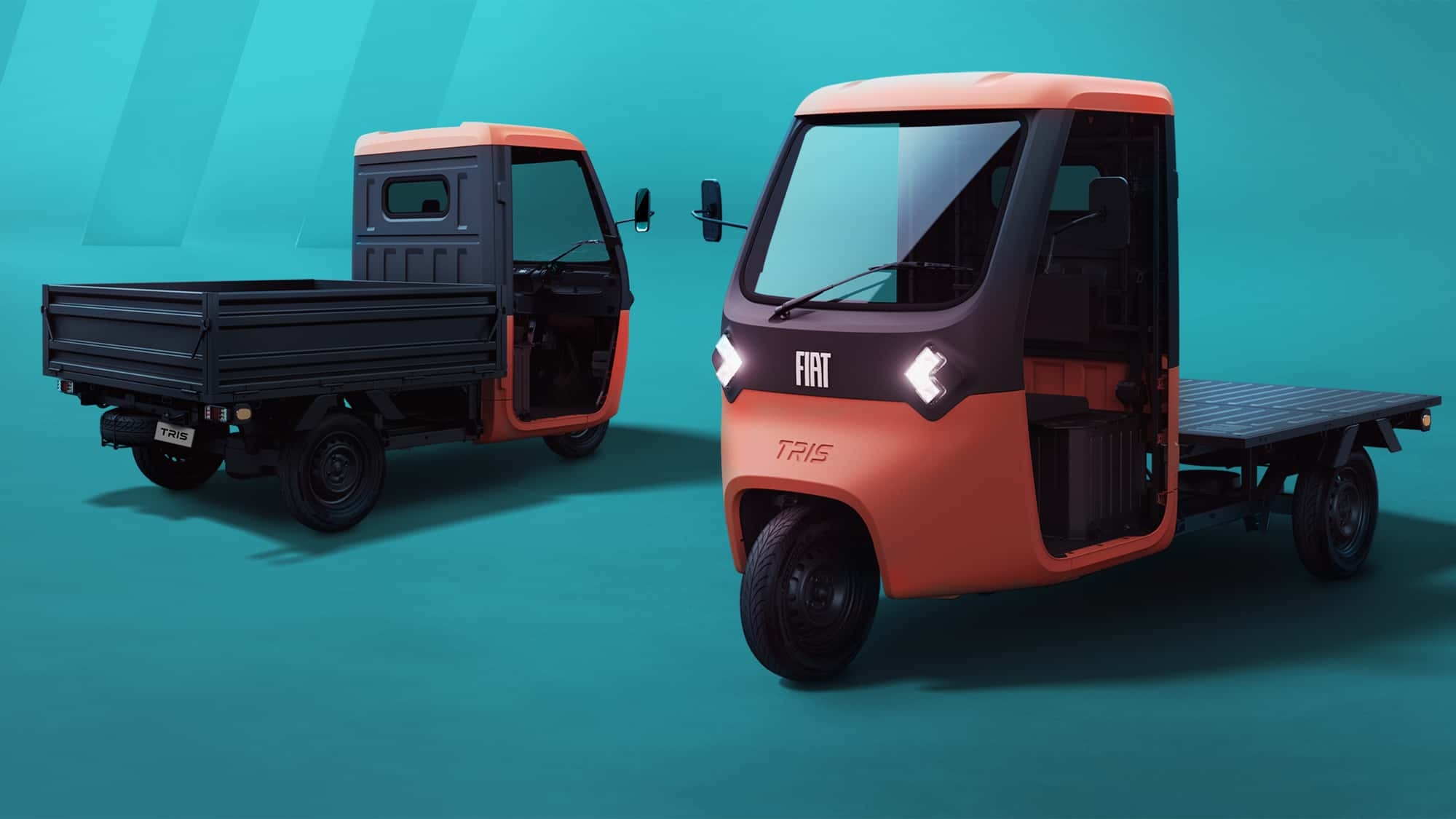 Sucessor do Piaggio Ape, Fiat Tris: Por que este triciclo tem potencial para ser um sucesso global