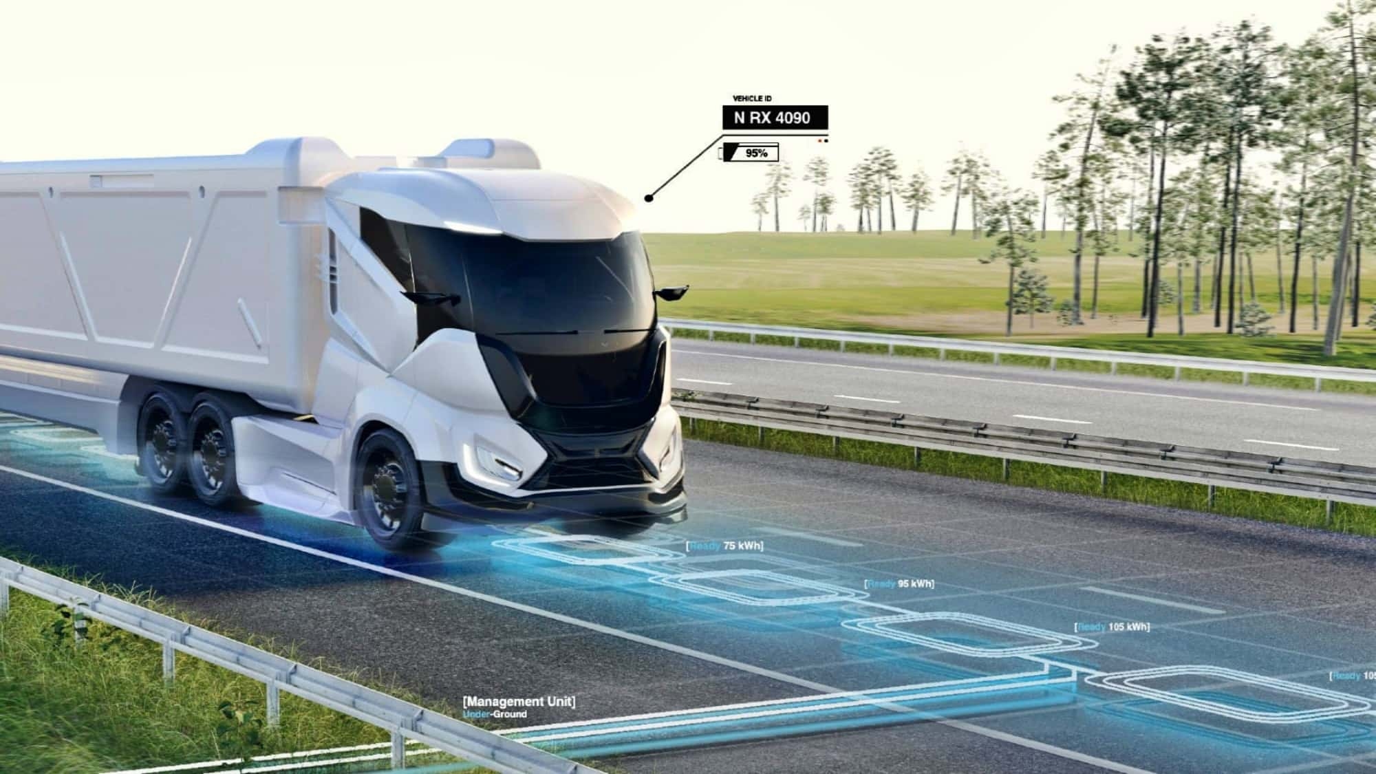 Electric cars charge while driving: A tour on the A6 motorway for charging
