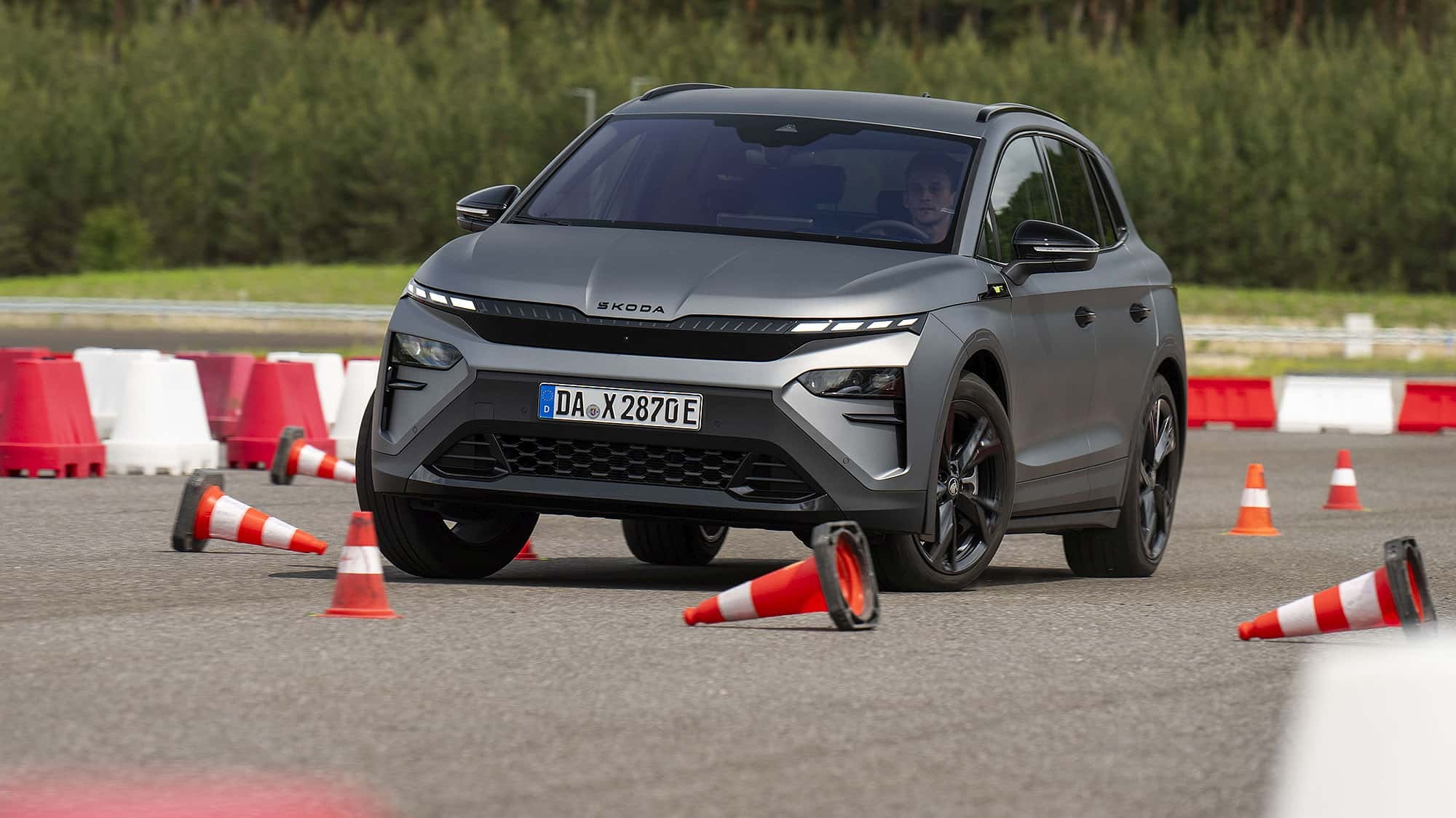 Skoda Elroq RS auf erster Testfahrt: Ein Detail erfordert Gewöhnung beim Fahren