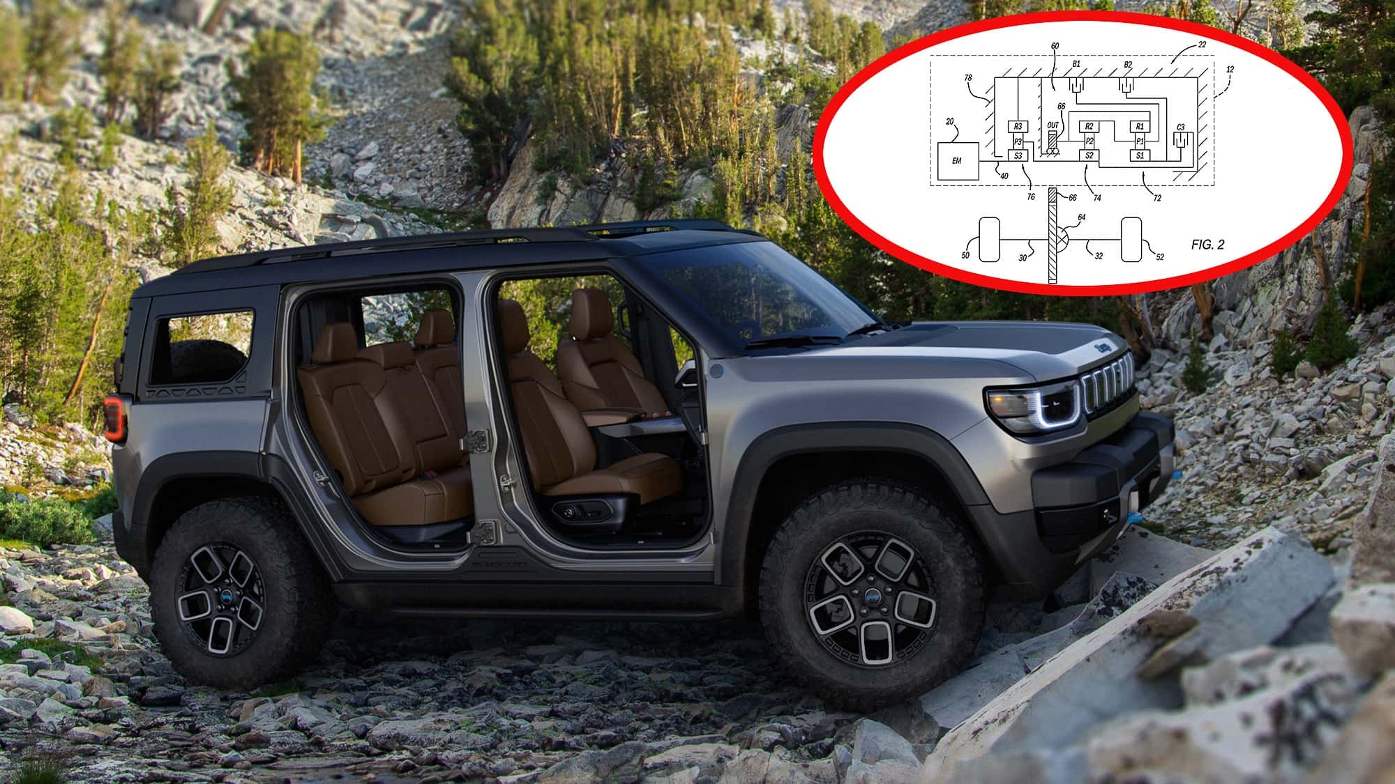 Stellantis patenteert 3-versnellingsbak voor elektrische auto's: Waarom heeft een elektrische Jeep 3 versnellingen nodig?