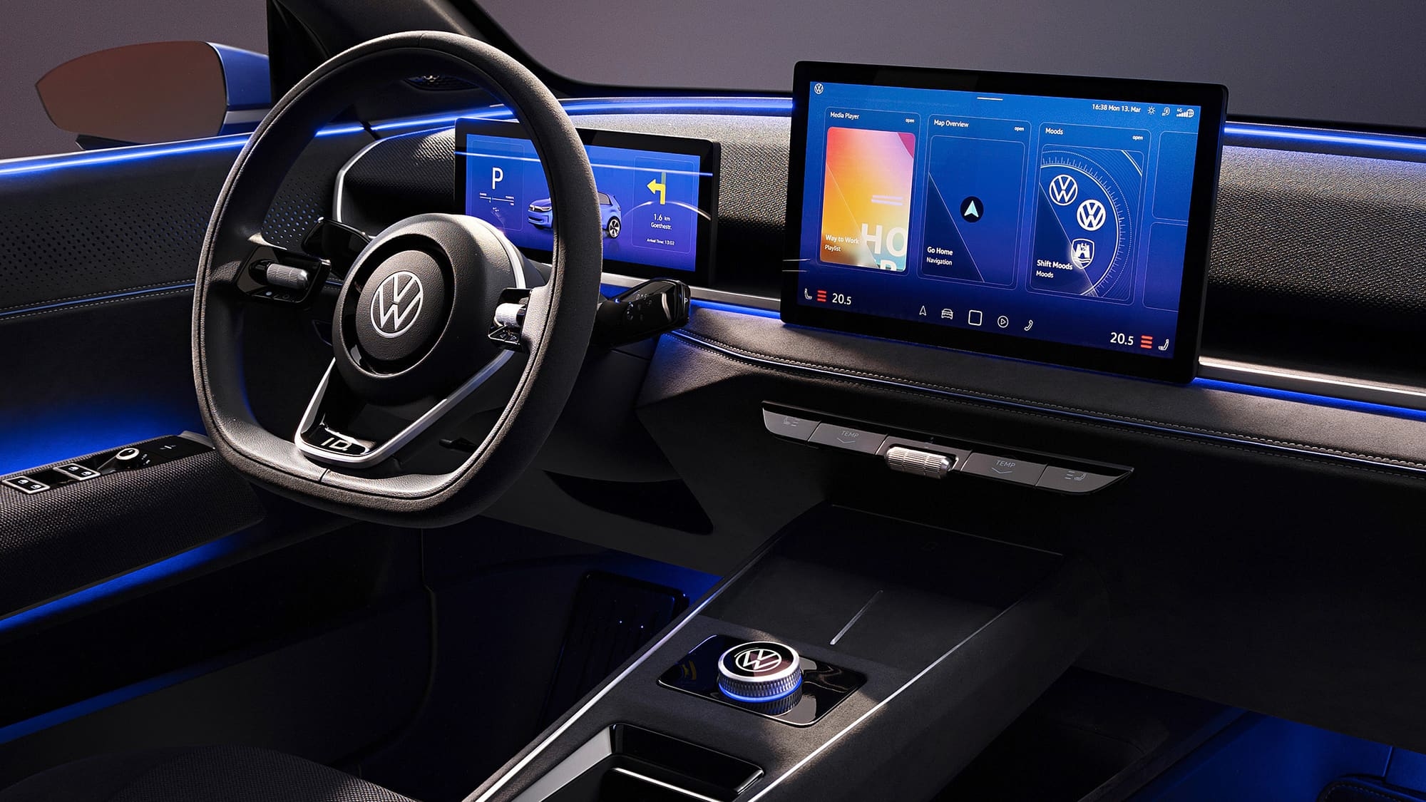 VW ID.3 and ID.4 facelift: Real buttons back in the cockpit