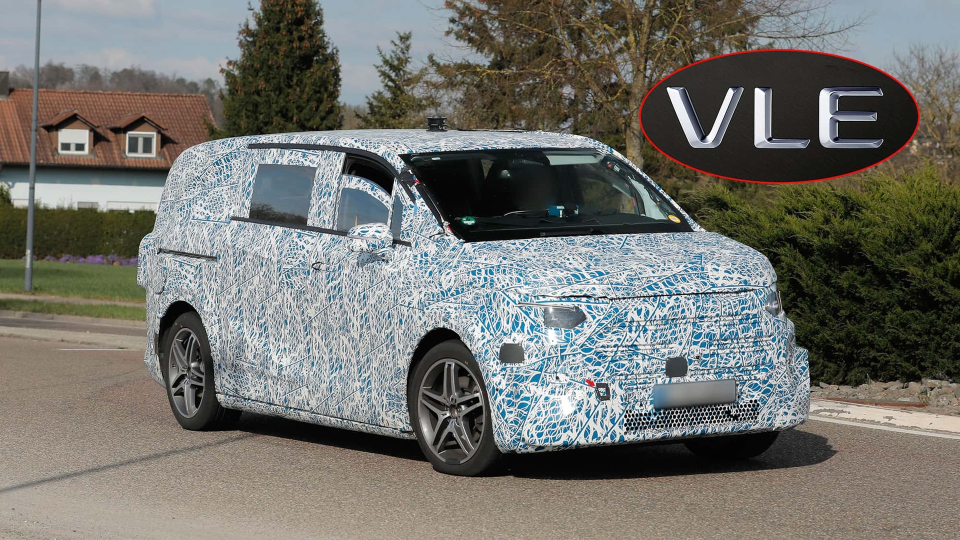 Mercedes VLE from 2026: What is known about the EQV successor
