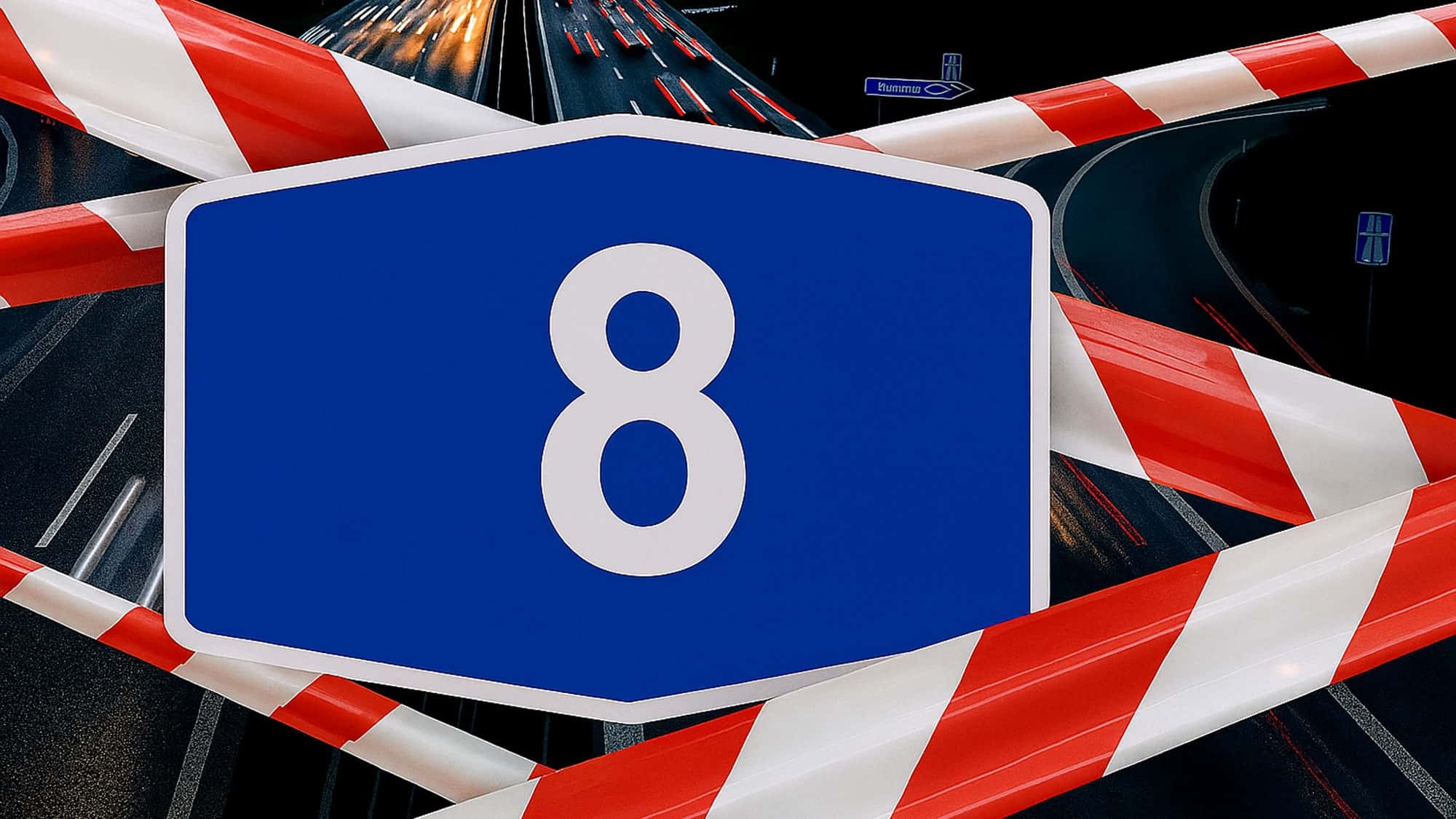 A8 perto de Neunkirchen a partir de 14 de agosto de 2025: fechamento total por vários dias em direção a Luxemburgo