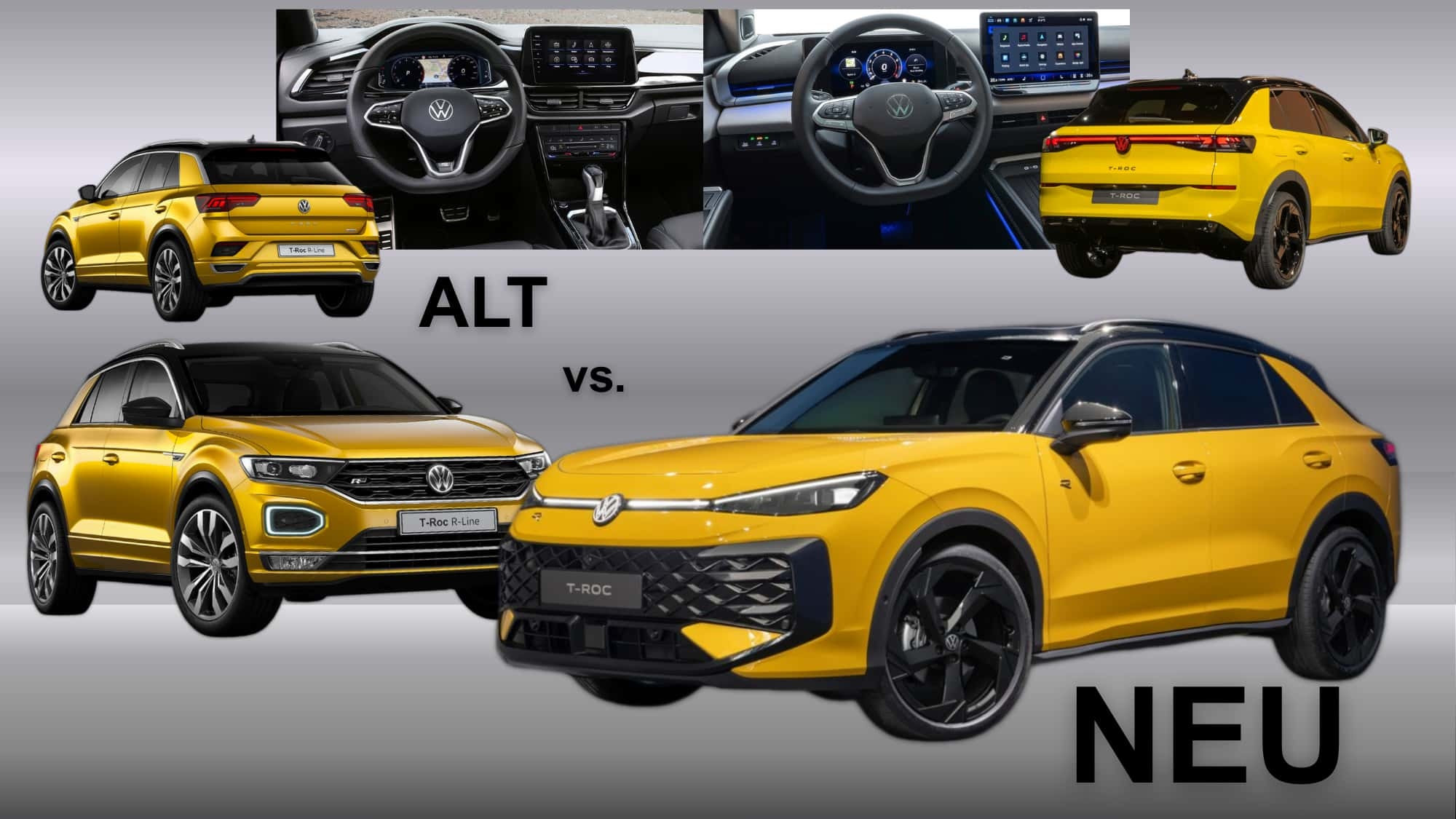VW T-Roc vecchia e nuova: cosa può fare di meglio la nuova T-Roc rispetto alla sua predecessora?