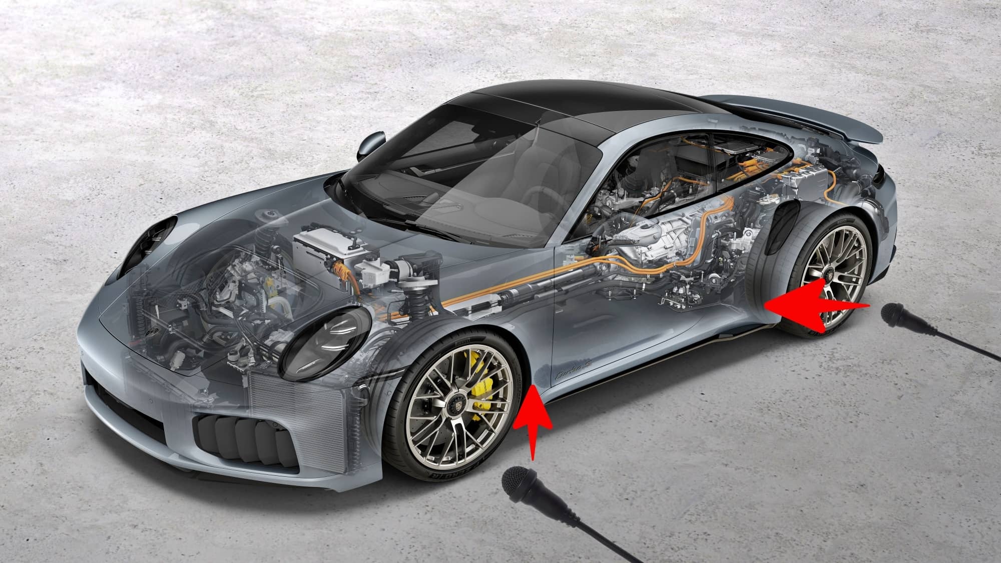 Amazing technology: Why the 911 Turbo S has a microphone in the wheel house