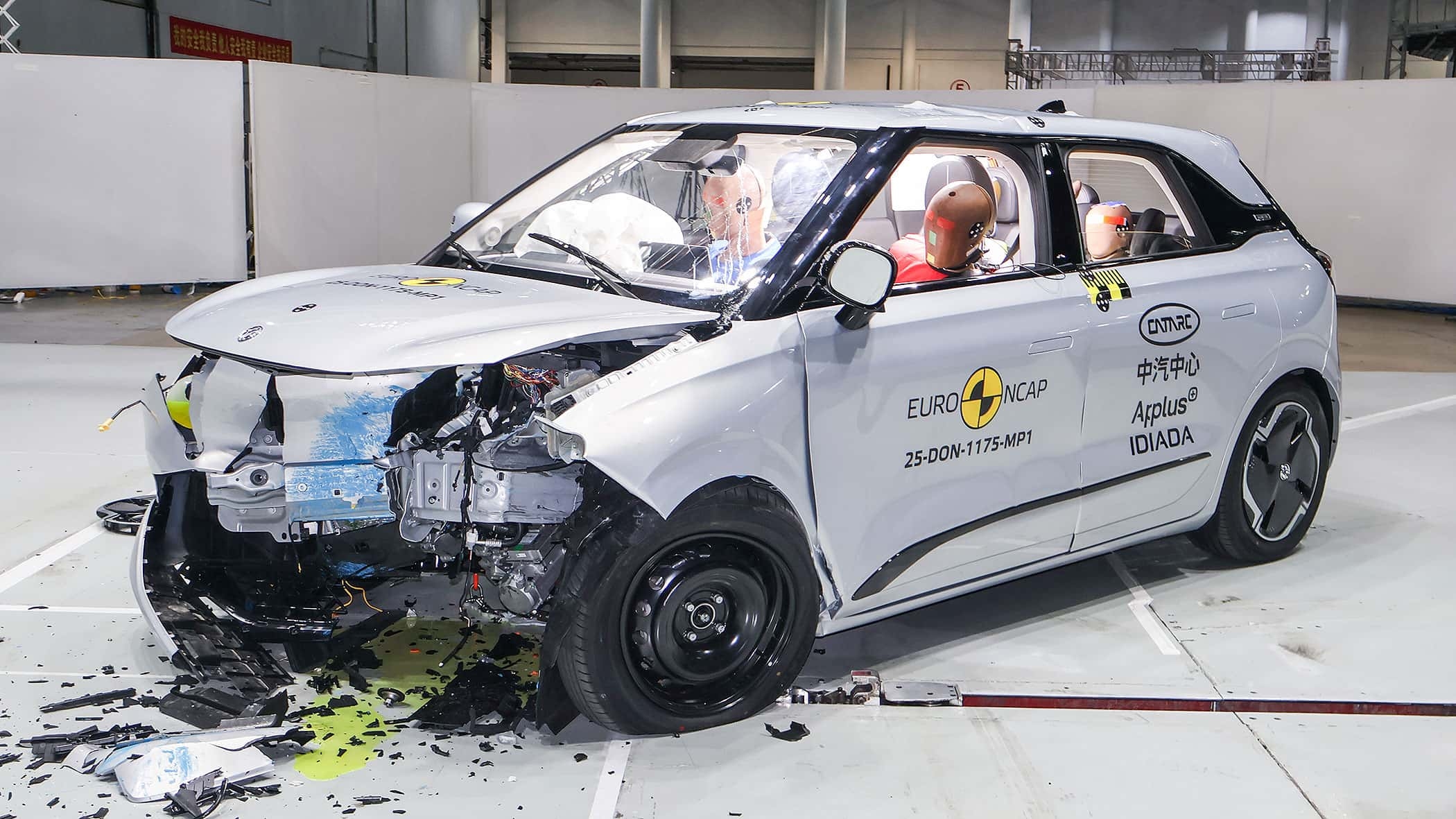 Sicherheitslücken im China-Stromer: Dongfeng Box fällt im Crash-Test durch
