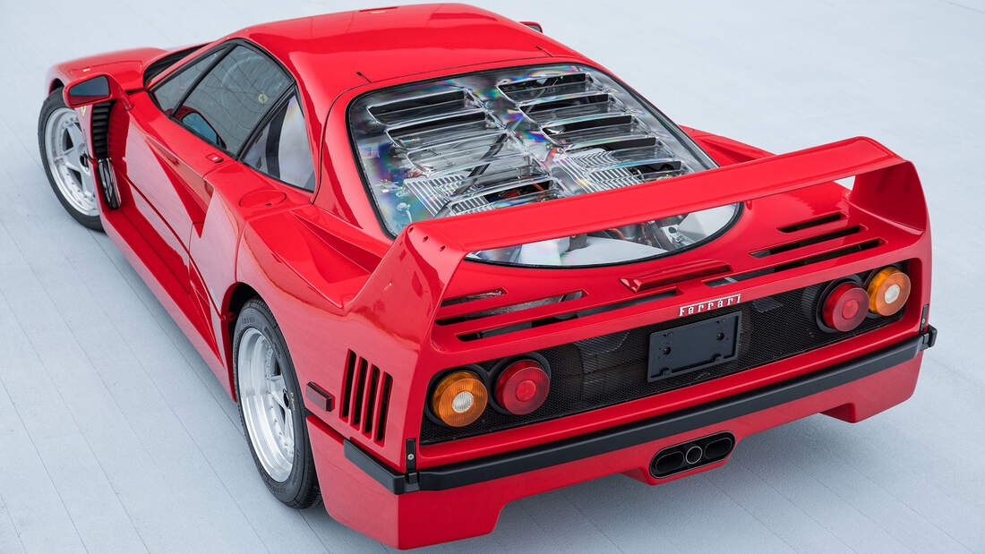 Évolution de la valeur des enchères de la Ferrari F40 : cette F40 pourrait coûter jusqu'à quatre millions