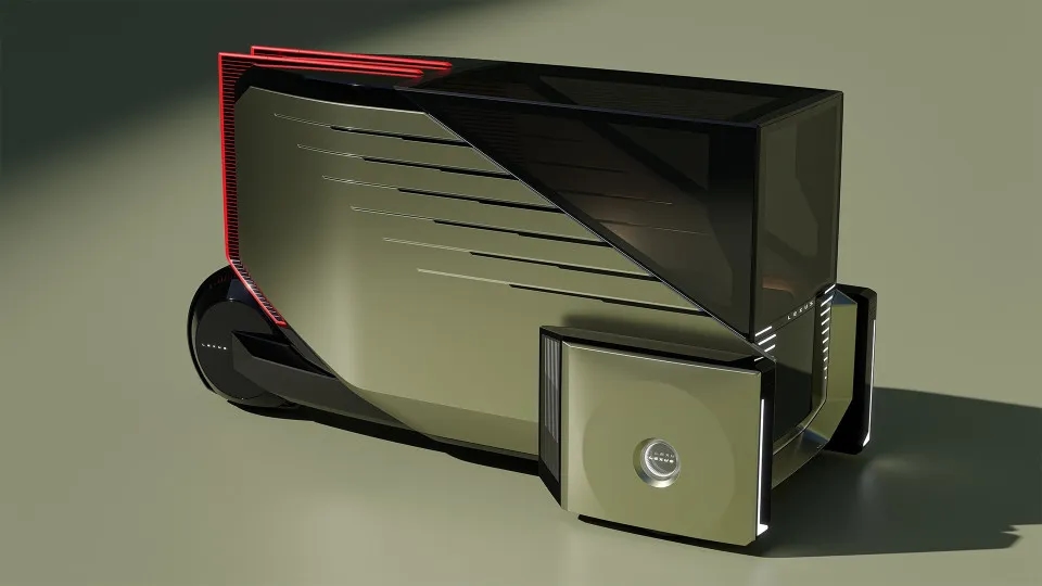 O estranho Lexus autónomo de três rodas revelado em Tóquio