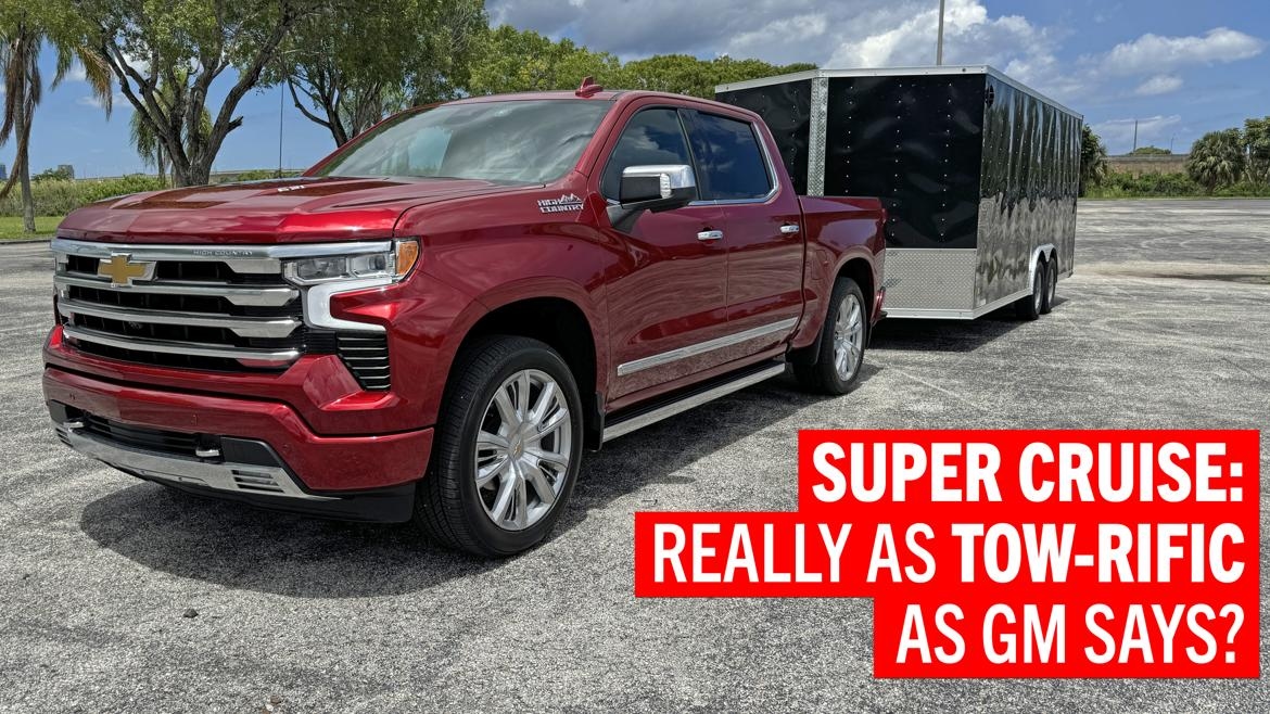 Is GM’s Super Cruise the answer for those boring cross-country tows?