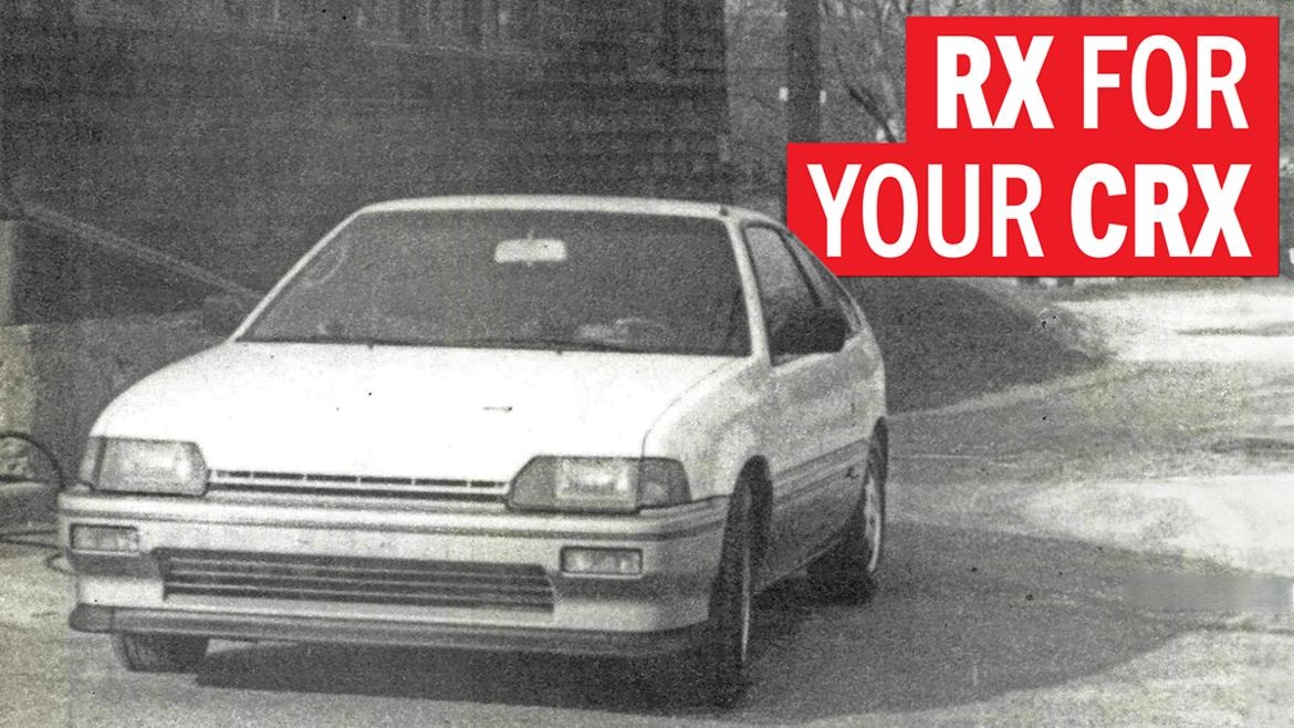 1985 test drive: A/T Engineering's hotter Honda CRX | #TBT